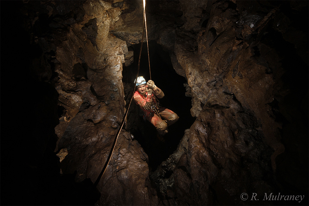 pigeon cave caving caves of ireland cave photography