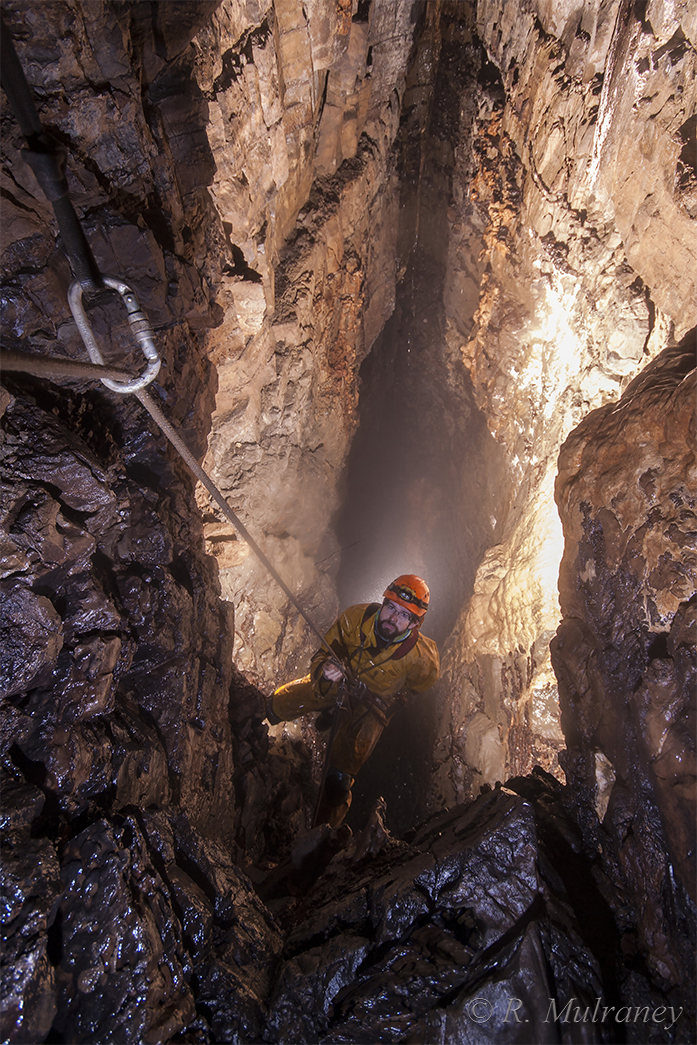 seanathair rift cave caving caves of ireland cave photography